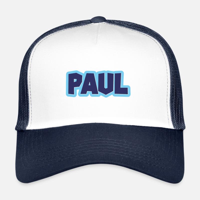 Paul Name Vorname Trucker Cap