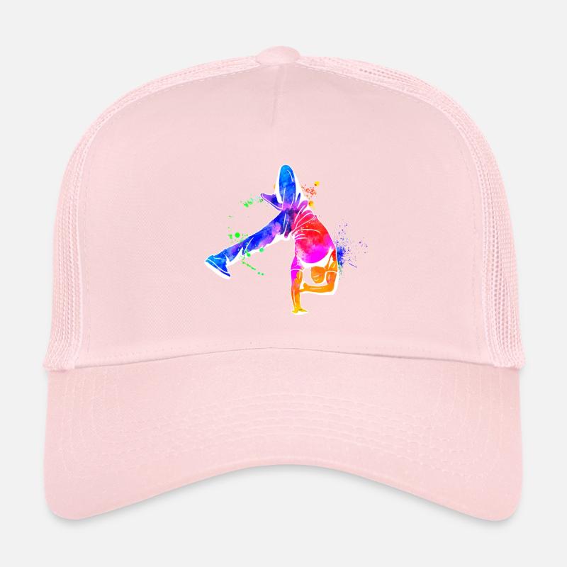 Break Dancer Hip Hop Casquette trucker 