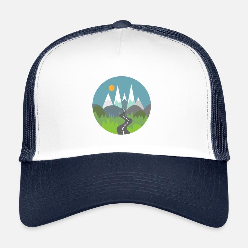 mountains Trucker Cap