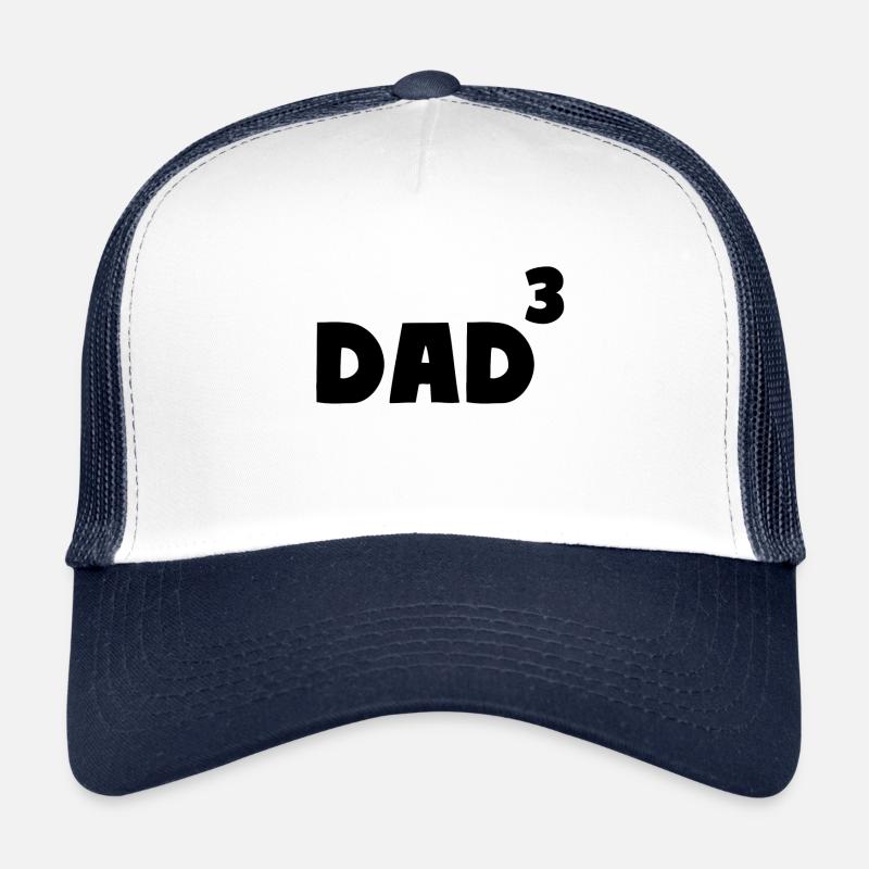 PAPA UP TROIS 3 Père Casquette trucker 