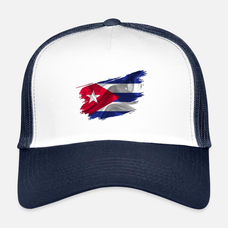 Cuba Drapeau Cuba pays Casquette trucker 