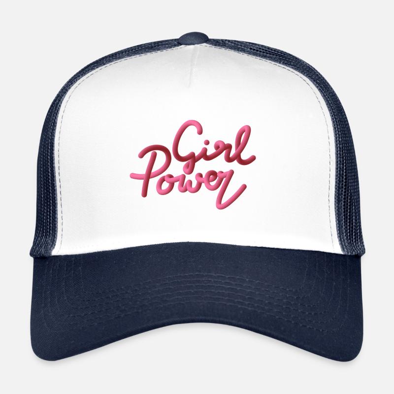 Le pouvoir des filles Casquette trucker 