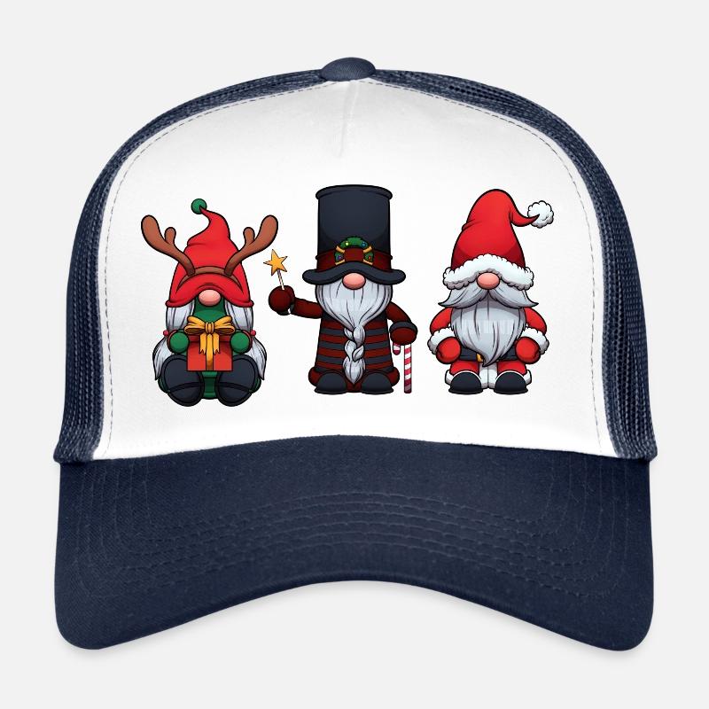 Gnomes de Noël Casquette trucker 