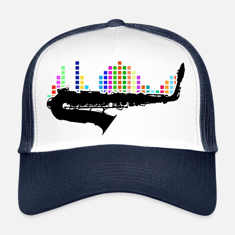Saxophon Spieler Trucker Cap
