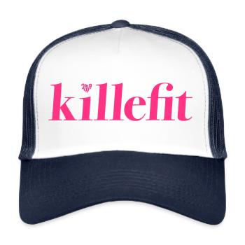 killefit - Trucker Cap - Weiß/Navy - Vorne