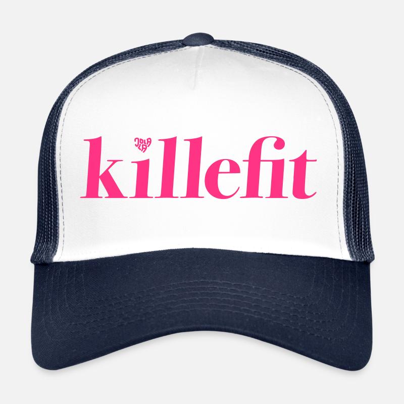 killefit - Trucker Cap - Weiß/Navy