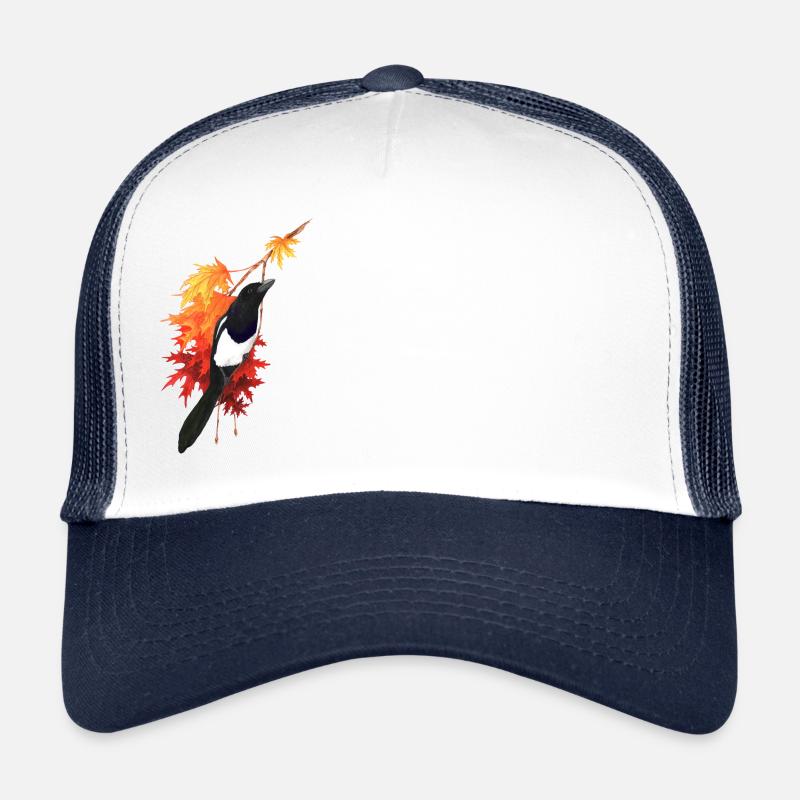 Elster - Trucker Cap - Weiß/Navy