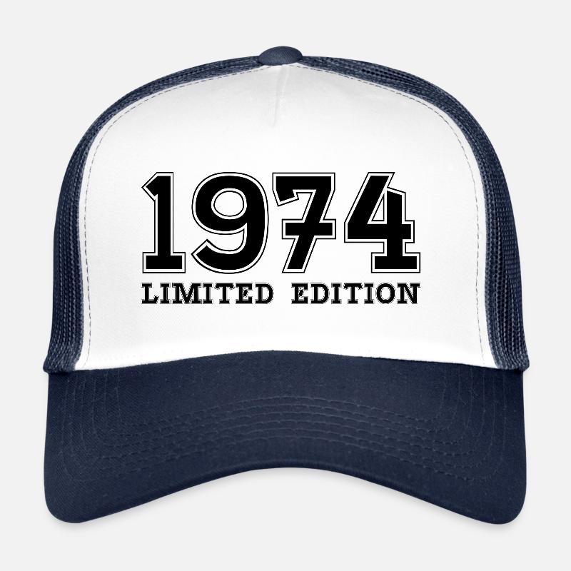 50e anniversaire 1974 édition limitée cadeau Casquette trucker 