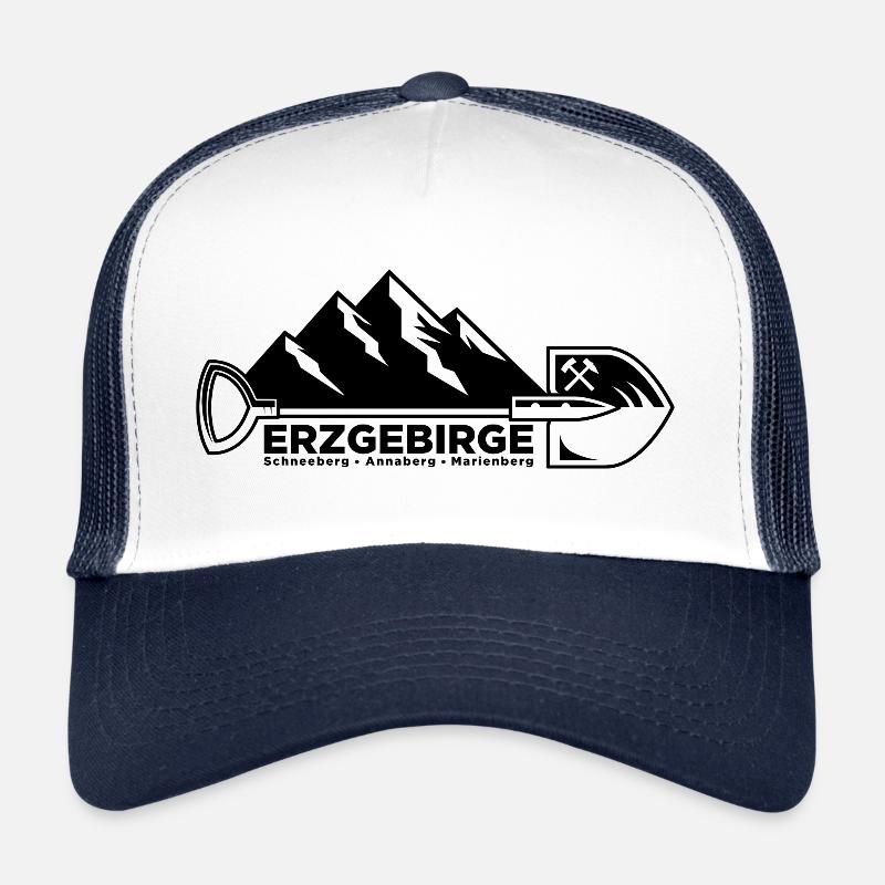 Erzgebirge Saxony Mining Miners Casquette trucker 