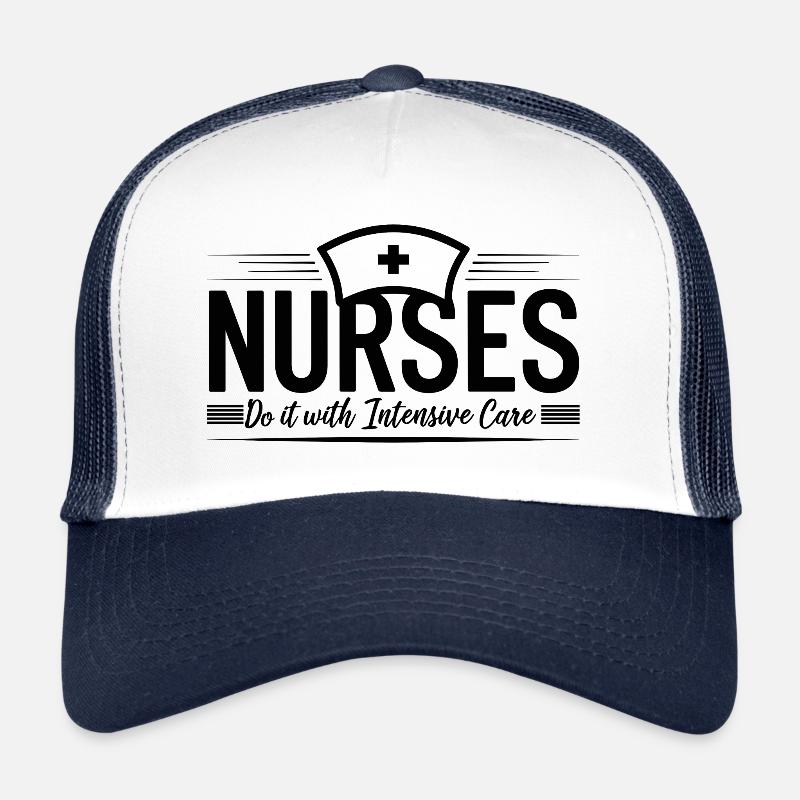 Nurses Krankenschwester Arzthelferin Spruch Zitat Trucker Cap