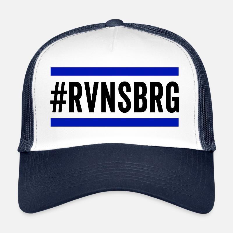 Ravensburg without vowels #RVNSBRG Trucker Cap