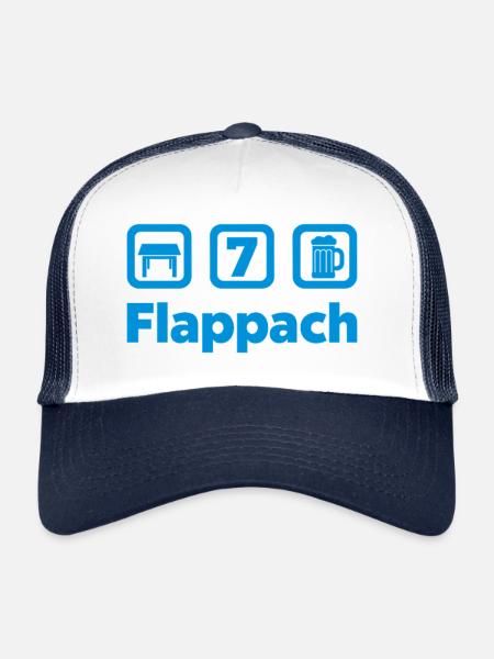 Flappach Tisch 7 Ravensburg - Casquette trucker  - blanc/marine - Devant