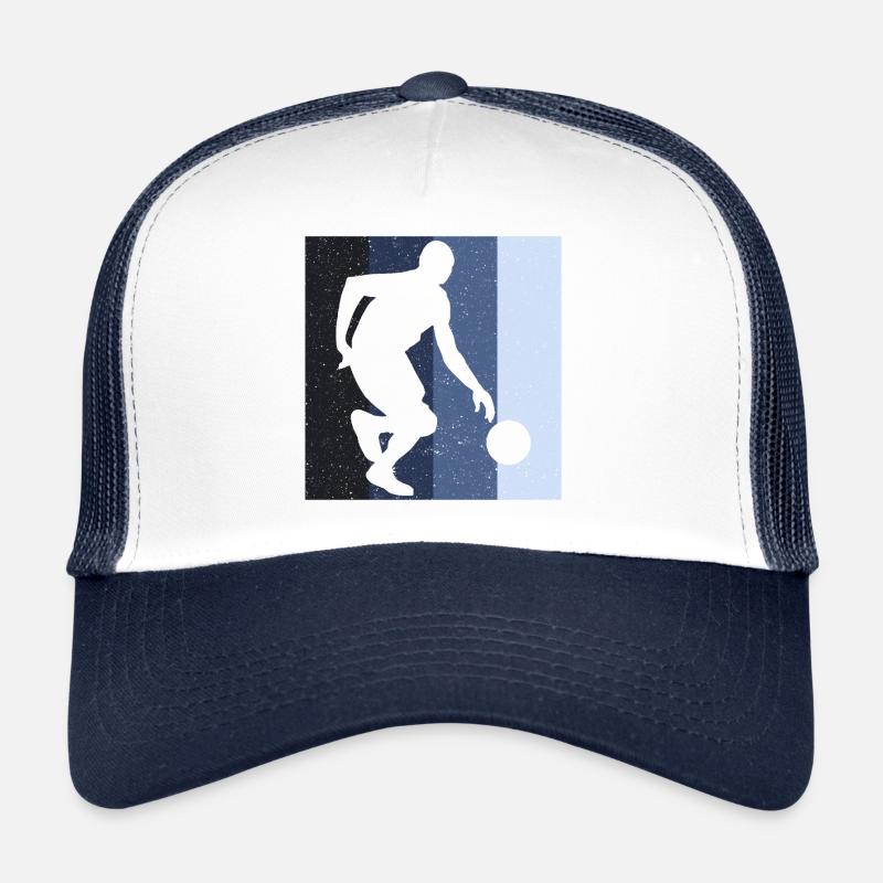 Basketball basketball team - Trucker Cap - white/navy