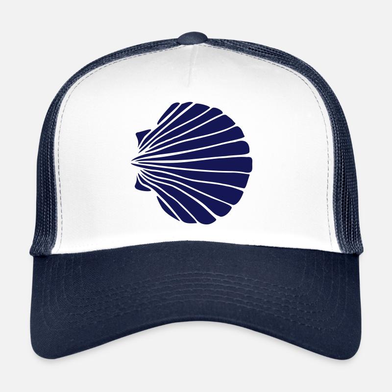 Scallop VIII blue Trucker Cap