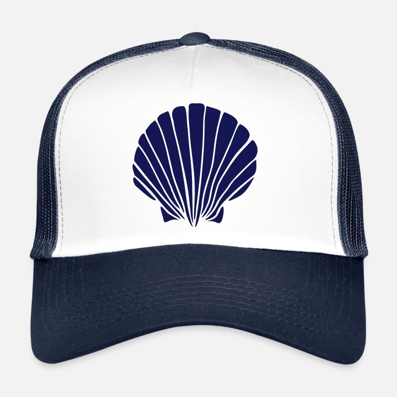 Scallop VIIIb Blue Trucker Cap