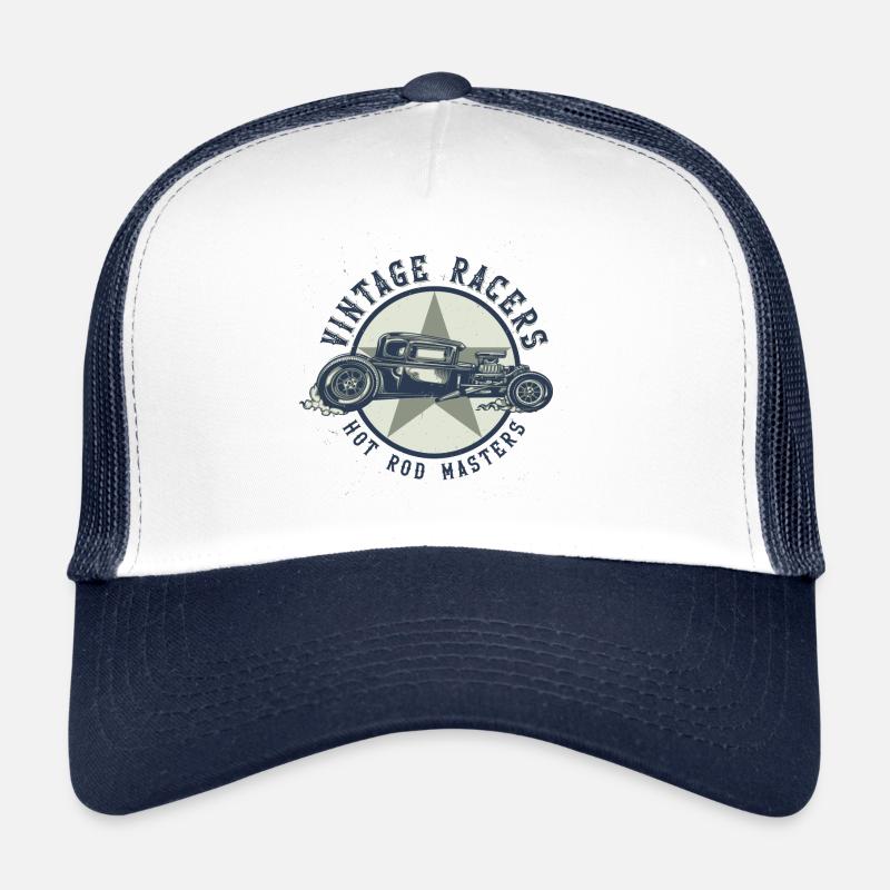 Hot Rod Masters dark blue Trucker Cap