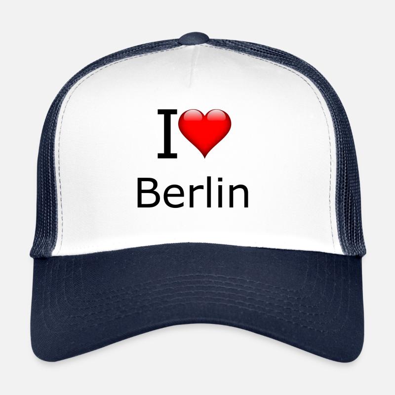 I love Berlin; Ich liebe Berlin Geschenkidee Trucker Cap