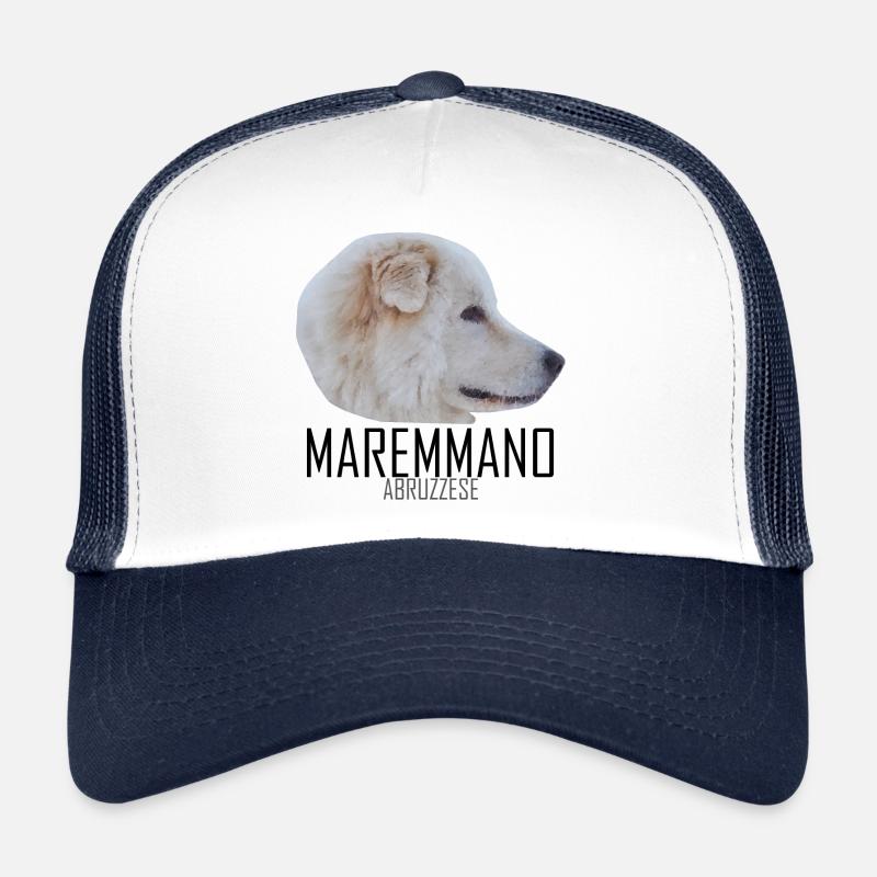 MAREMMANO ABRUZZESE - black name Casquette trucker 