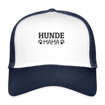 Best Dogs Mum of the World! Dog Mummy Dog Trainer - Trucker Cap - white/navy - Front