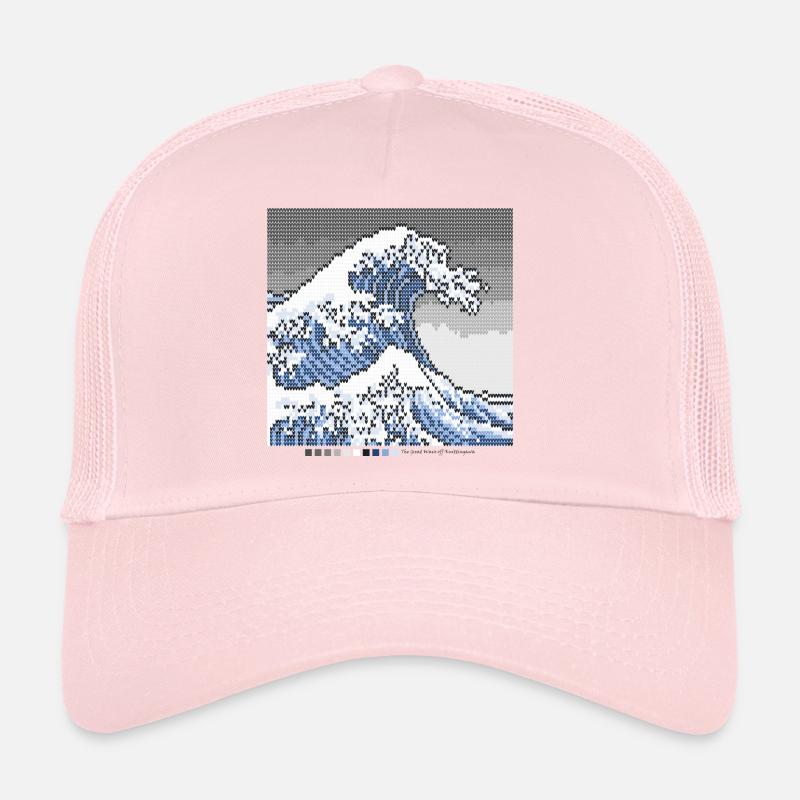 The Great Wave Off Knittingawa Trucker Cap
