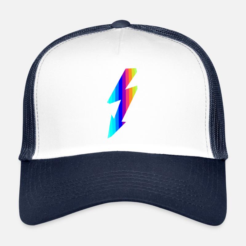 Flash of rainbow colors Trucker Cap