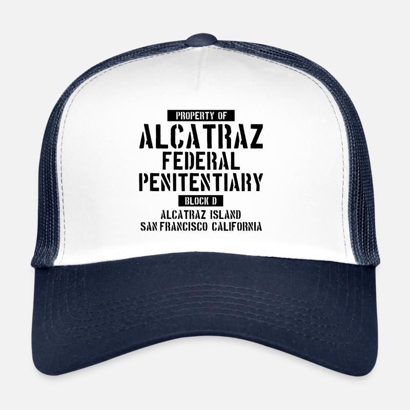 Alcatraz - Ferderal Penitentiary - Jail Block D Trucker Cap