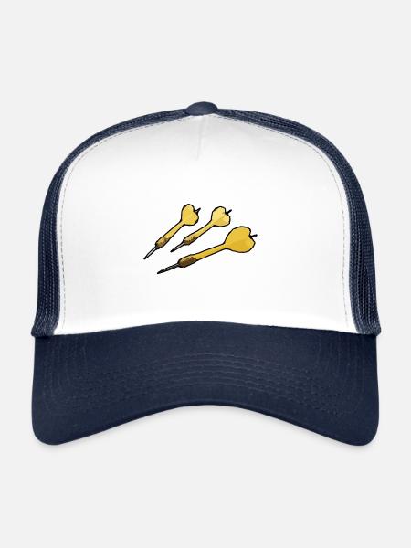 Darts arrow darts arrow - Trucker Cap - white/navy - Front