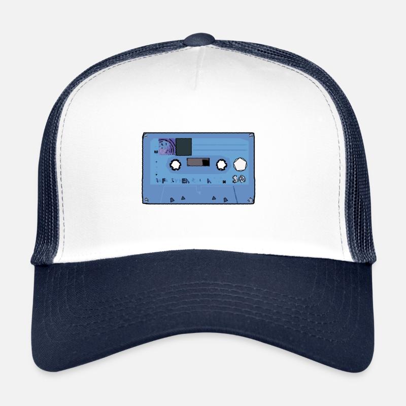 Cassetta Retro cassette Cappellino sportivo