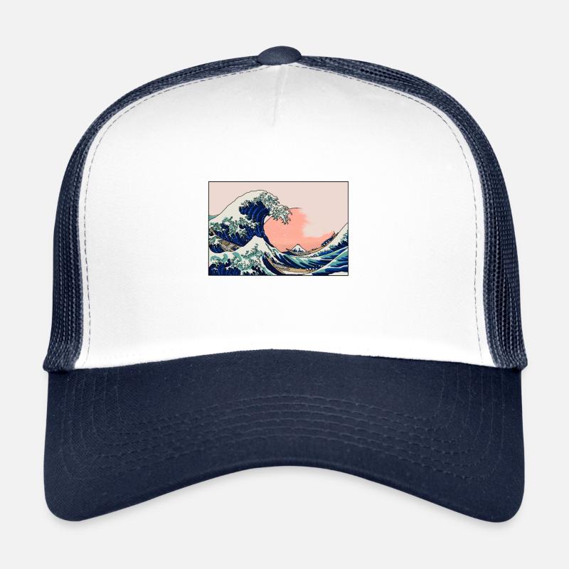 Die große Welle Trucker Cap