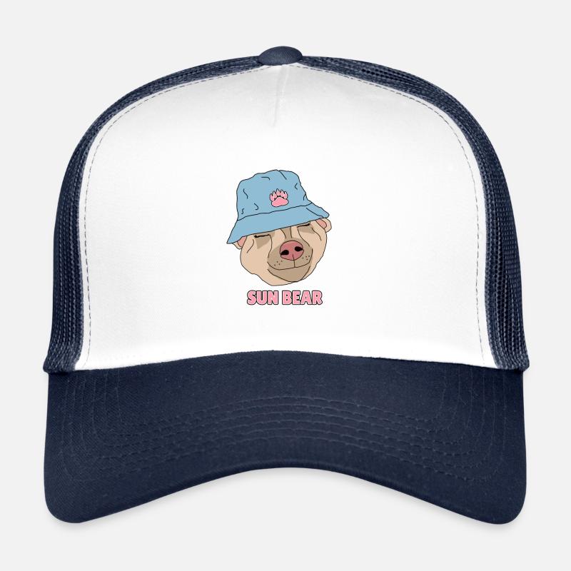 ours du soleil Casquette trucker 