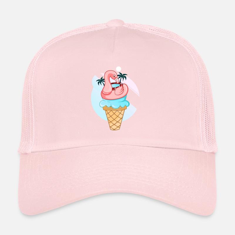 Flamingo Eis Trucker Cap
