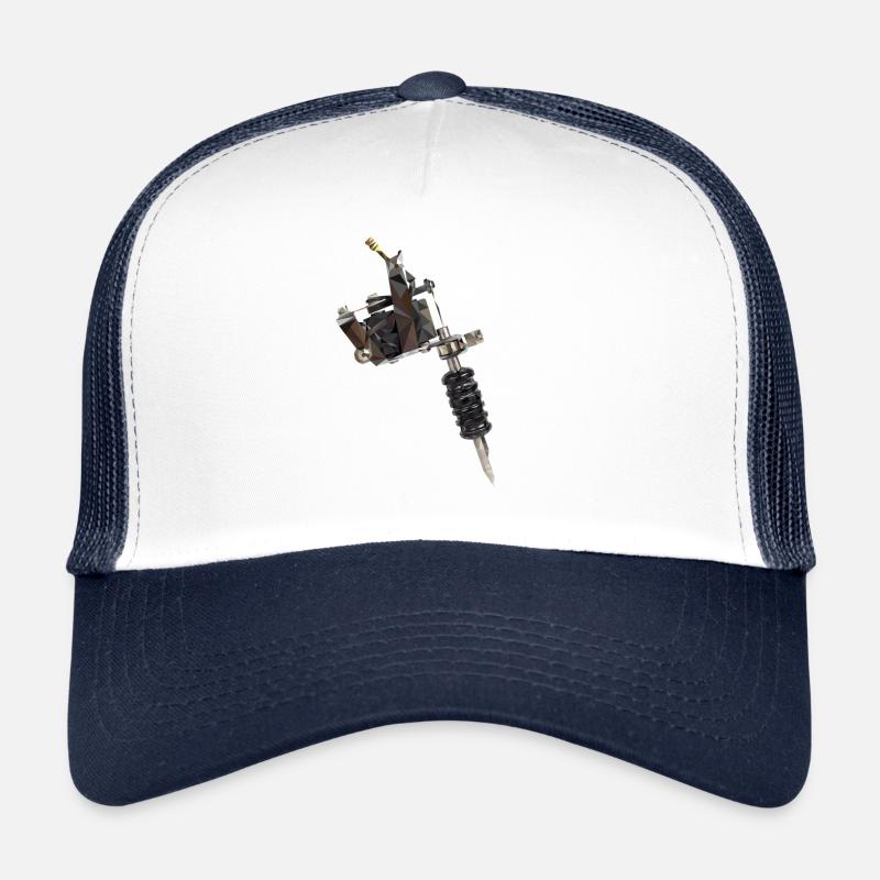 Tattoo Machine Trucker Cap