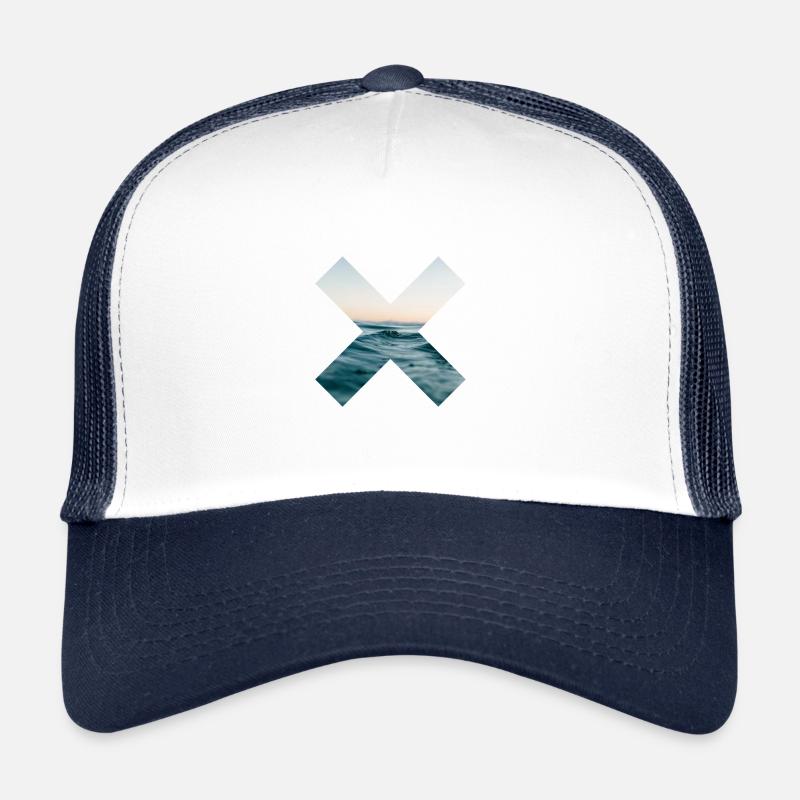 Surf Ocean - Trucker Cap - Weiß/Navy
