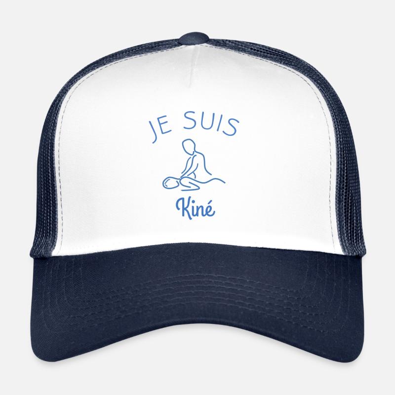 je suis kiné Casquette trucker 