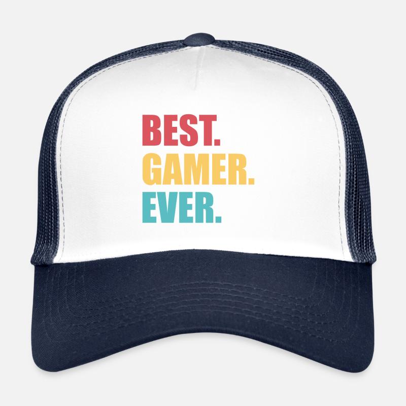 Gaming - Trucker Cap - white/navy