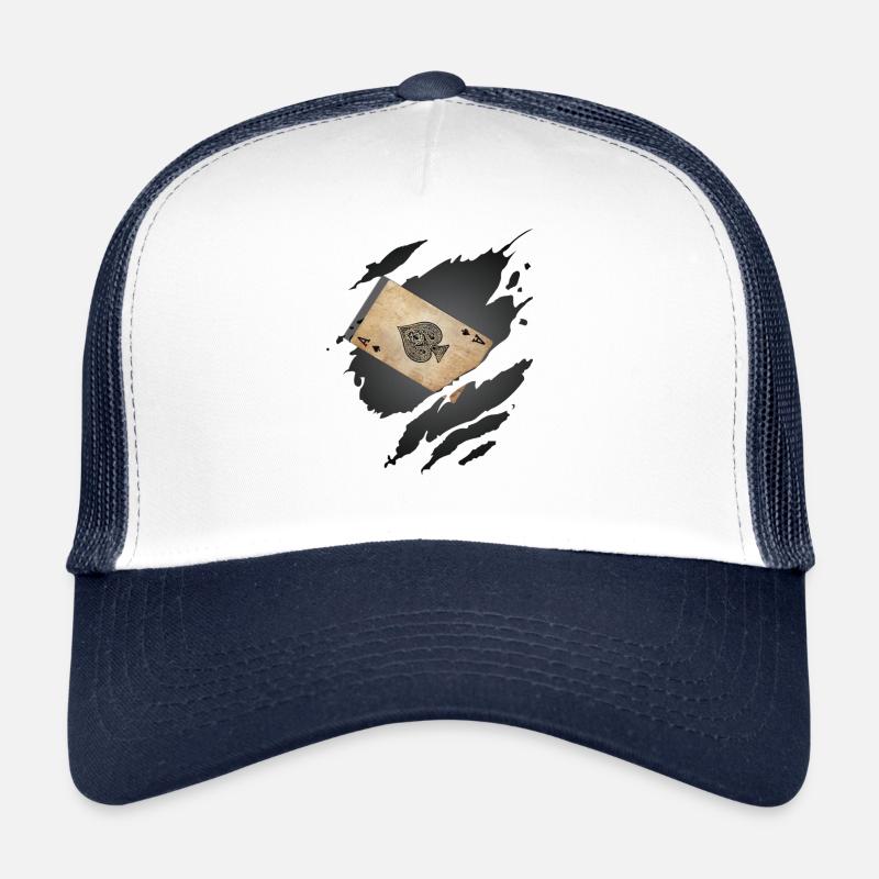 Play Card - Trucker Cap - white/navy