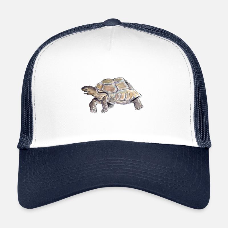 Schildkröte - Trucker Cap - Weiß/Navy