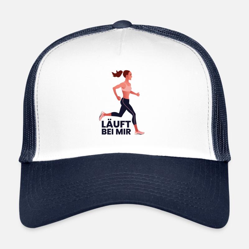 Läuft bei mir | 5 km Lauf | 10 km Lauf Trucker Cap