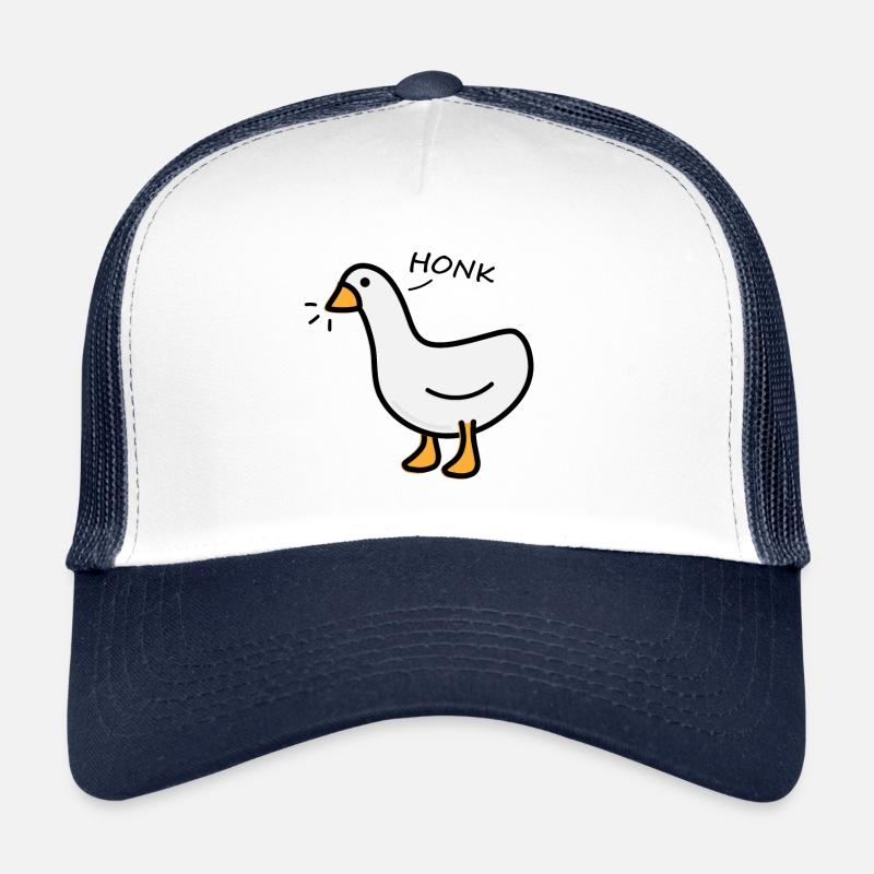 Süße Gans - Trucker Cap - Weiß/Navy