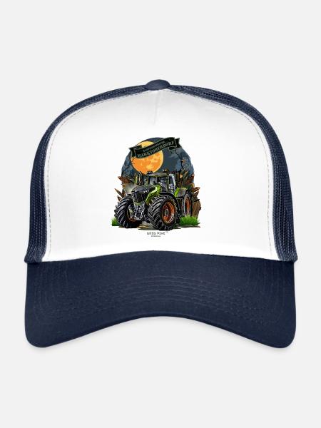 Waffenschmiede Marktoberdorf Tractor Tractor Tractor - Trucker Cap - white/navy - Front