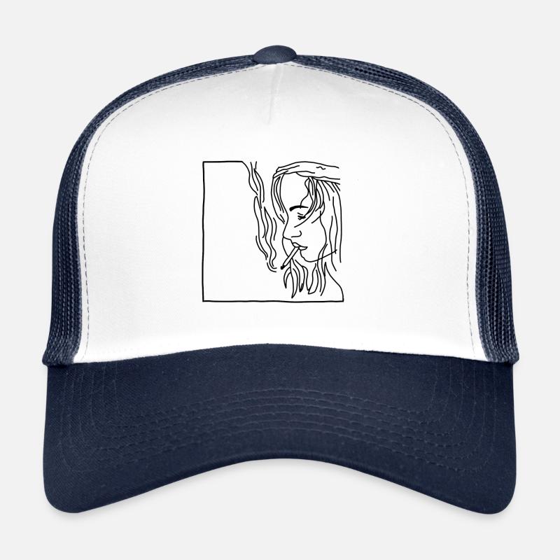 Smoke Rauchen Zigarette Trucker Cap
