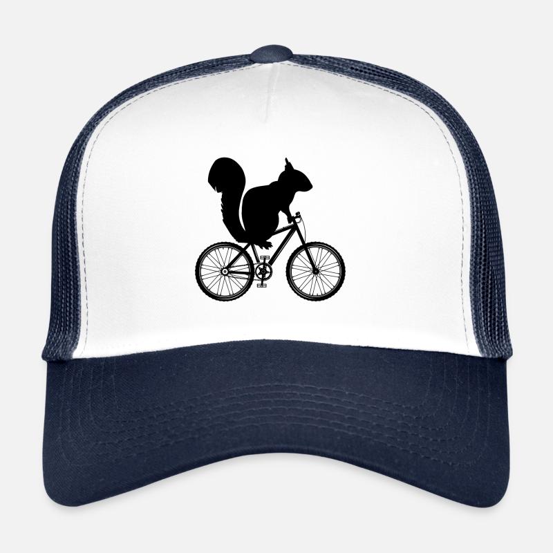 Squirrel Gift Bicycle Cyclist Sport Trucker Cap
