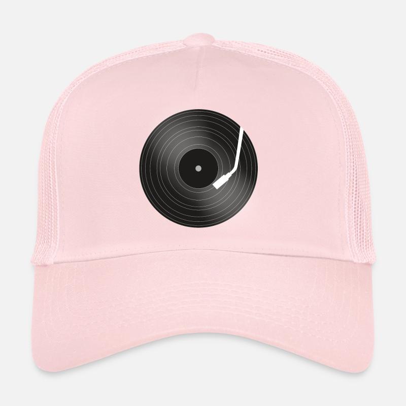 Disque musique Platine Casquette trucker 