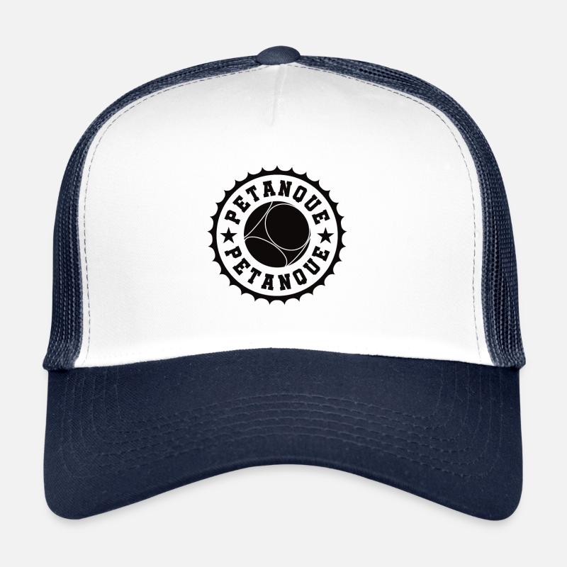 Boule Pétanque Boule boules Casquette trucker 