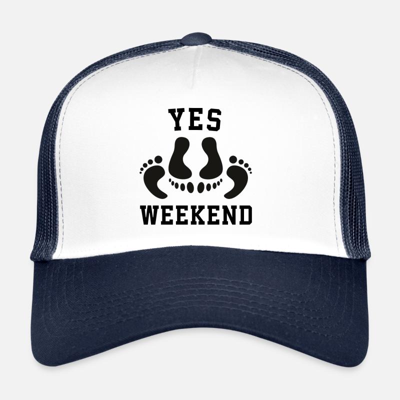 Feet Erotic cheeky saying Gift idea Trucker Cap