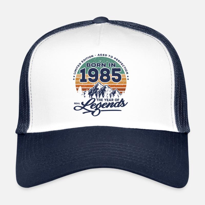 Les légendes sont nées en 1985 Casquette trucker 