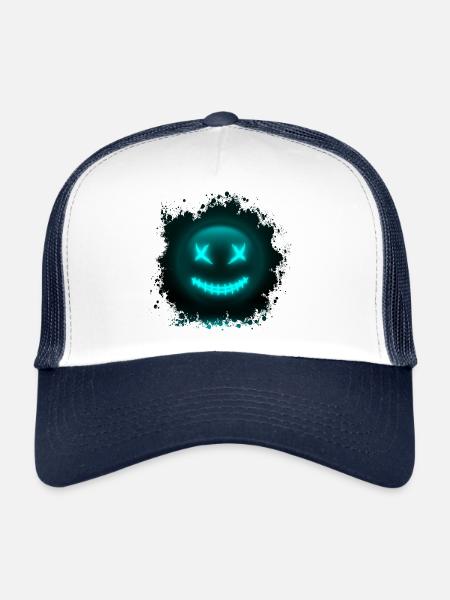 Bluemoji - Trucker Cap - white/navy - Front