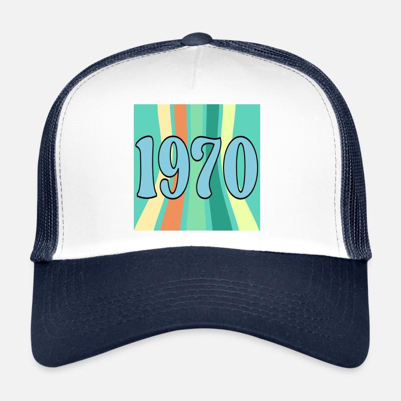 Année de naissance 1970 - Années 70 Casquette trucker 