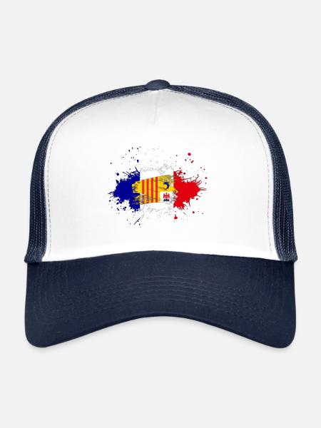 Splash Tricolore PACA - Trucker Cap - white/navy - Front