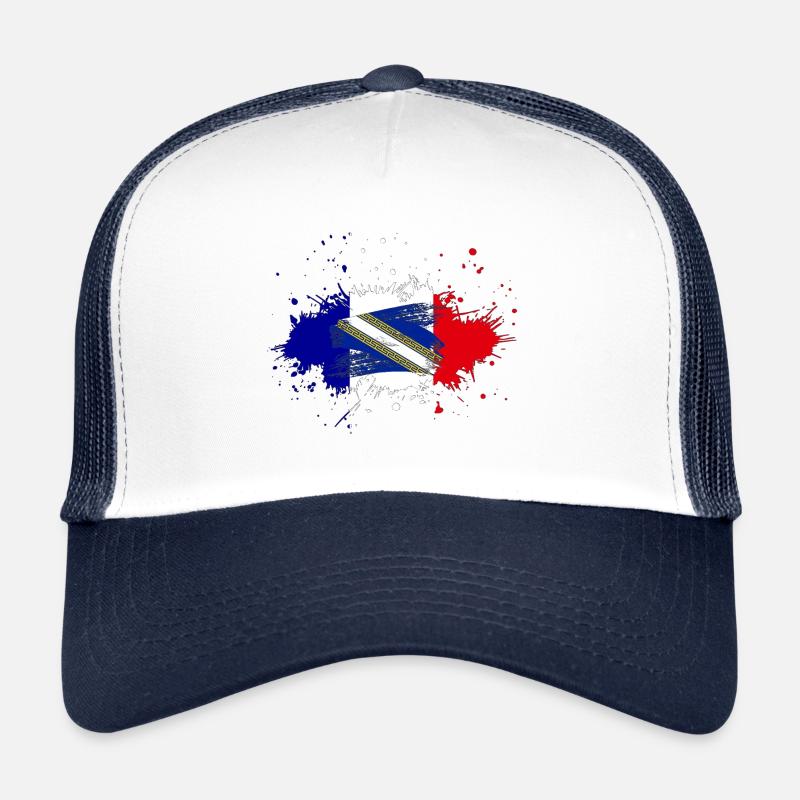 Splash Tricolor Ardenne Trucker Cap
